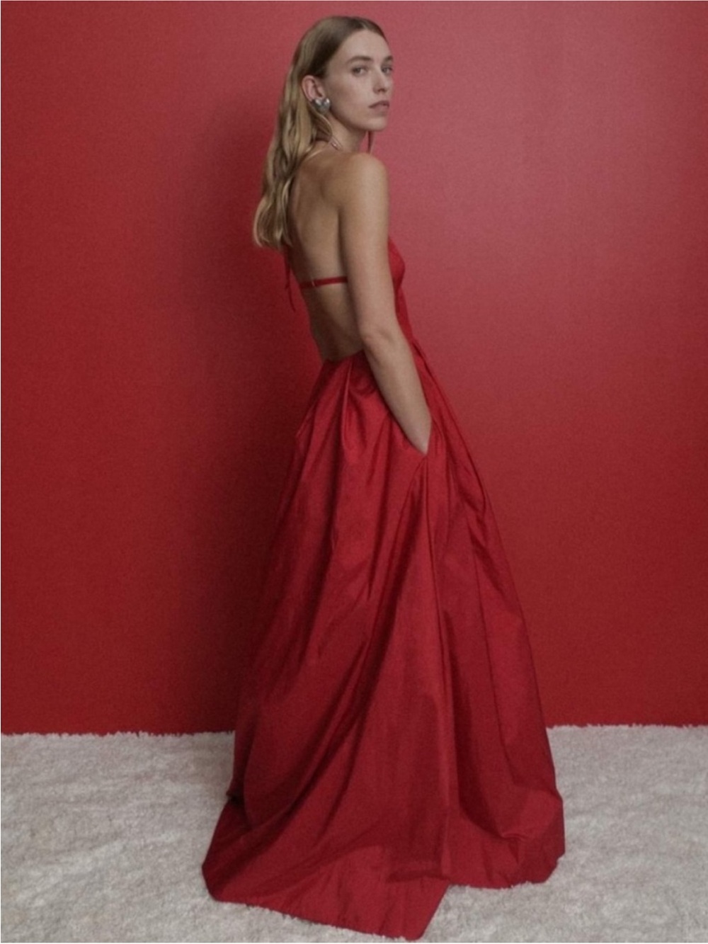 Hansen & Gretel Gilda Red Gown